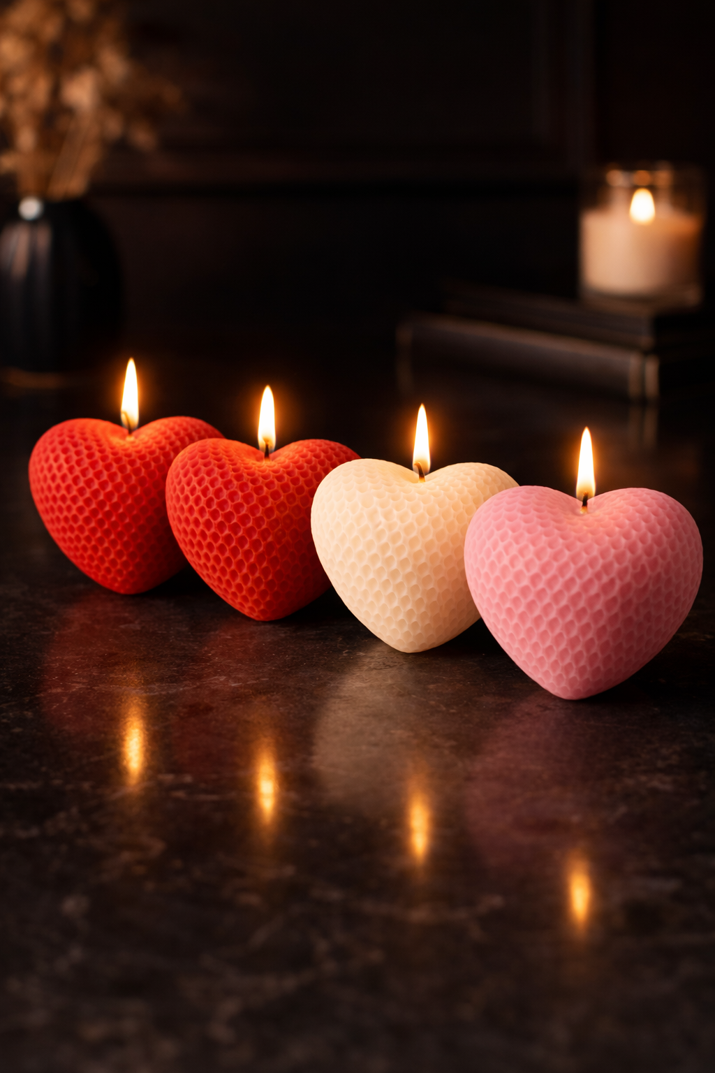 Sweetheart Candle Set