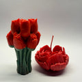 Crimson Bloom Candle Duo