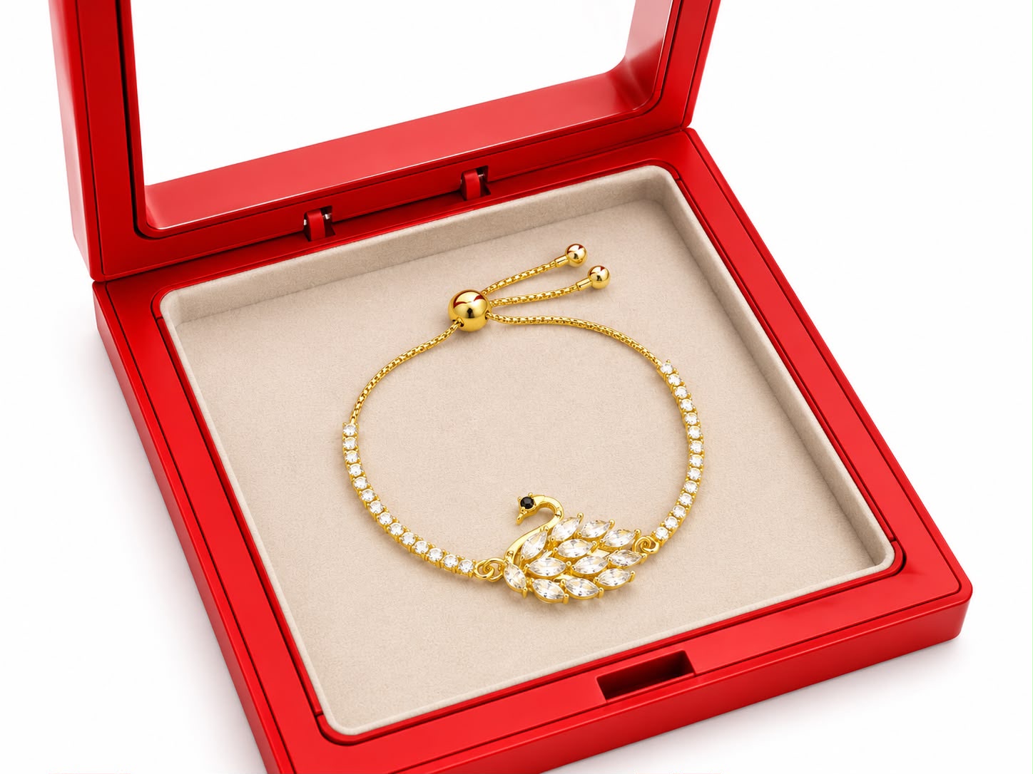 Celeste Swan Bracelet