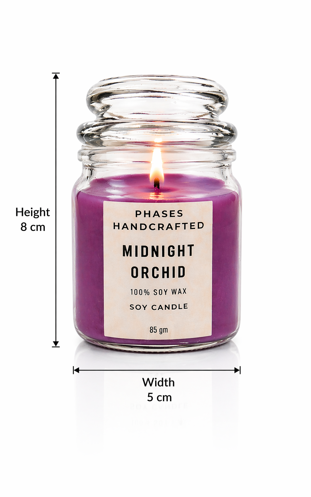 Midnight Orchid Soy Candle