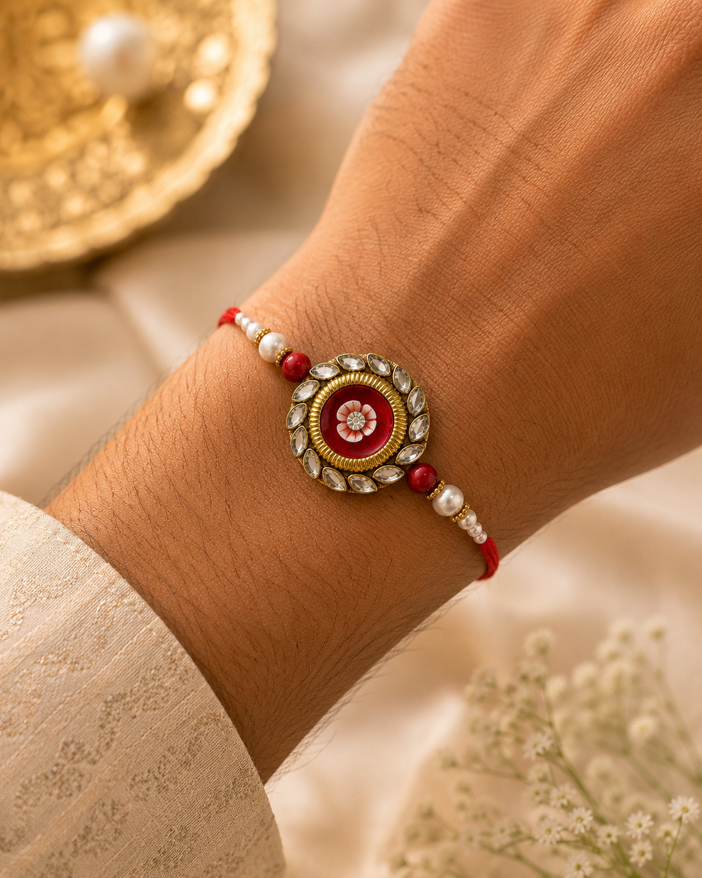 Premium Bhaiya Bhabhi Rakhi Set for Raksha Bandhan
