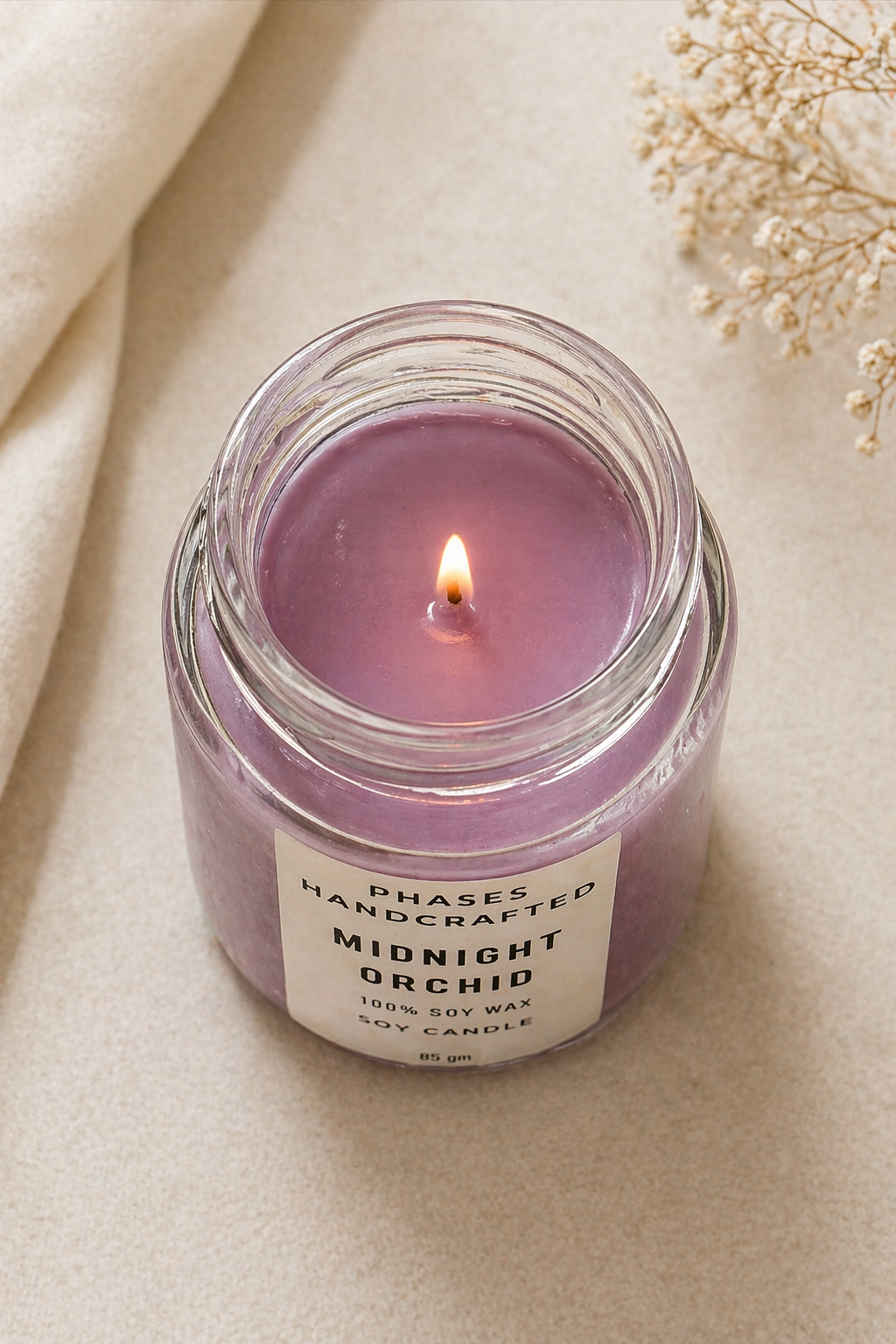 Midnight Orchid Soy Candle
