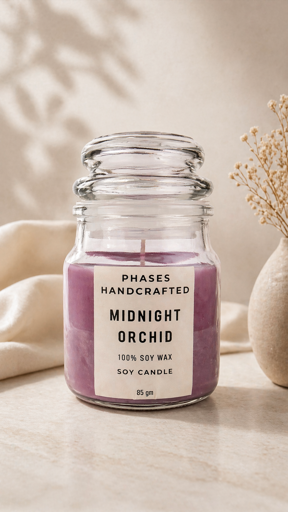 Midnight Orchid Soy Candle