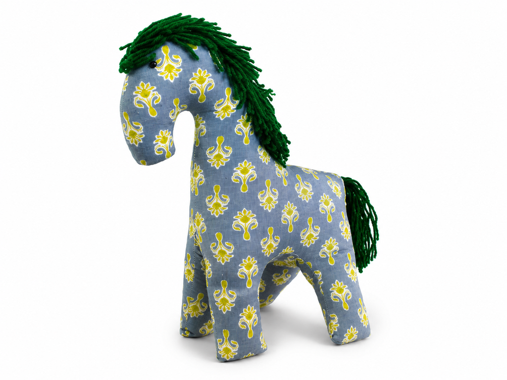 Handcrafted Fabric Horse Soft Toy